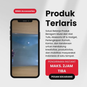 DELI File Bag A4 Transparan Polos Tas Map Plastik Kancing Paper Folder Anti Air 8308