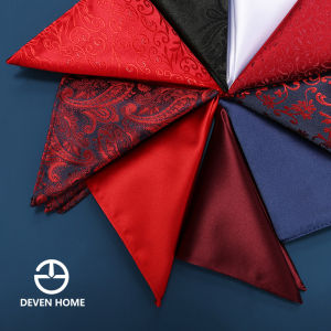 ผ้าพันคอผู้ชายสี่เหลี่ยมเล็กสำหรับเสื้อสูท ผ้าพันคอผู้ชาย ผ้าพันคอสำหรับเสื้อสูทแบบพับได้ ผ้าไหมเนื้อนุ่ม สีสันสดใส