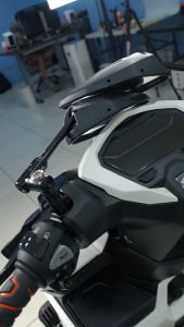 ARM Side Mirror Folding Mechanism For Stock Side Mirror Universal Fully Adjustable CNC Not Include Mirror