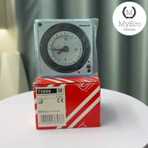 Honeywell ( T5808 ) 24-Hour Mechanical Time Switch with Reserve | CE Certified | Energy Saver Timer