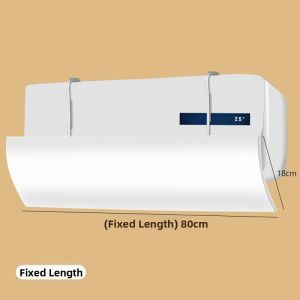 FEIZHUXIANSEN | No Holes Deflector Board Air Conditioner Outlet Cover Moisture Preventing