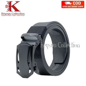 ikat pinggang pria rel otomatis gesper pria sabuk pria