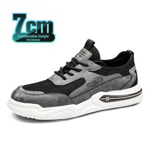 GOG | Mens Autumn Height Increasing Mesh Dad Shoes