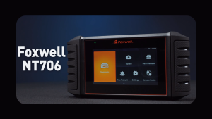 2025 FOXWELL NT706 Car OBD2 Scanner 4 System Diagnostic Tool with ABS/SRS(Airbag)/Transmission/Check Engine Car Code Readers Automotive Transmission Diagnostic Scanner for All Cars Lifetime Free WiFi Update