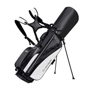 PGM GOLF | Portable Lightweight Golf Bag with 7 Club Slots and Shoulder Straps