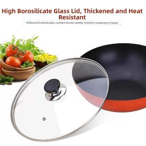 TEKANAI | Tempered Glass Heat Resistant G-shaped Pot Lid