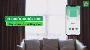 Động cơ rèm thông minh Hunonic Ecosystem | Điều khiển rèm từ xa qua điện thoại