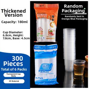 Clear Thick Heat-Resistant Disposable Airplane Cups