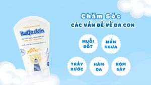 [HCM]Kem Bôi Dịu Da KUTIESKIN [Tuýp 30gr] - Giảm mẩn ngứa hăm da cho trẻ sơ sinh [kutiskin cutieskin kutiekin]