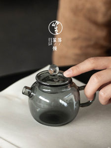 LUOSHENGMANSHENGHUO | Handcrafted Small Capacity Tea Pot with Infuser