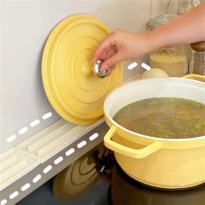 Kitchen Multi-Function Silicone Storage Pad Narrow Gap Pot Lid Holder Kitchen Countertop Placement Mat Spoon Rest No Brand