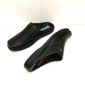 [FreeshipMAX] [HCM]Giày sapo Nam Cao cấp..da mềm.mang êm chân..màu đensang trọng lịch lãm mã SP12