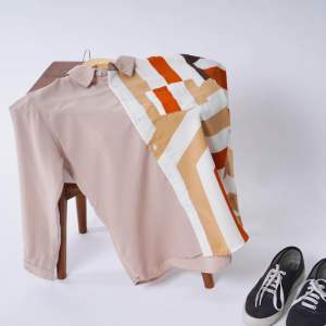 SKUY OLSHO KEMEJA PRIA LENGAN PANJANG SLIMFIT KATUN BAJU KERJA PRIA FORMAL