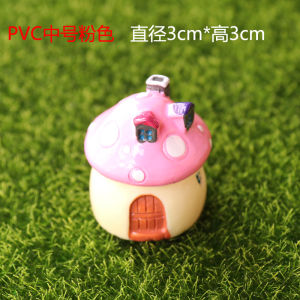 Creative Moss Micro Landscape Mushroom House Small Ornaments Mini Mushroom Succulent Bonsai Landscaping DIY Material