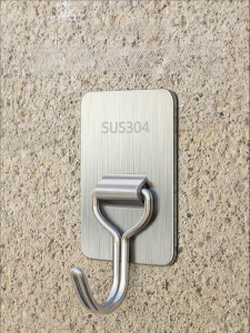 JIAKEMEI | Weather-resistant Wall Hook Outdoor Rough Surface No Drilling 1pc