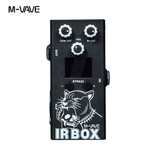 M-vave IR Simulates Box Guitar Effect Pedals IR Cab Speakers Vintage Sound Simulate Supported Third-party IR Files Guitar Pedals