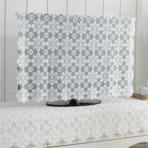 Tấm Vải Che Phủ Ren Hiện Đại Đơn Giản Cho Máy Giặt TV Tủ Lạnh Lò Vi Sóng Bàn Ăn Khăn Quàng Cổ Tấm Vải Che Phủ Chống Bụi