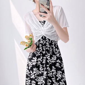 Áo Vest Chống Nắng Tay Ngắn Hàng Đầu Cho Nữ Vải Lưới Nhẹ Có Dây Giày Chi Tiết Slim Fit K-Phong Cách Quần Áo Làm Việc