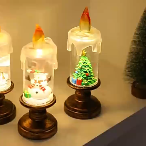 Simulation Flame LED Christmas Candle Safe for Home Party LED Christmas Candle Lantern Gift