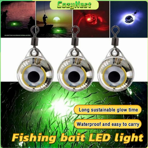 C.N. Fishing Lure Trap Light LED Eye Shape Fish Bait Luminous Lure Lamp