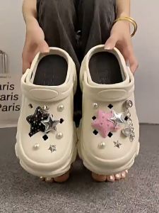 SAROMON(Surabaya) Sandal Baim Wanita Kekinian Wedges Kodok Sandal Jelly Baim Wanita Selop Sandal Kodok Wedges