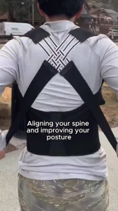 NEENCE Back Brace Posture Corrector for Women and Men Invisible Lightweight Back Brace for Neck Shoulder & Upper Back Pain Relief - Posture Support for Improve Posture Correct Hunchback Slouching Under Clothes