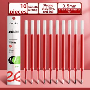 deli | Quick-drying Large Capacity Press-type Refill Pen 0.5mm