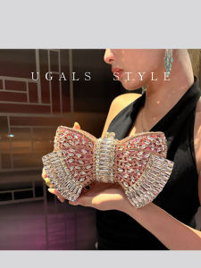 UGALS | Túi Clutch Quai Vai Phong Cách Bằng Pha Lê Handmade