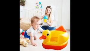 Safety Baby Inflatable PVC Seat for sitting and bathing tool
