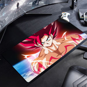 Bandai | Anime Dragon Ball Goku Large Gaming Mouse Pad XXL Desk Mat Non Slip Rubber Keyboard Mat for PC Laptop Game Office Decor