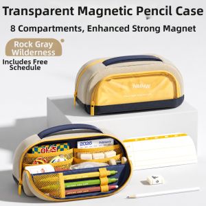 QITE | Anti-Dust Waterproof Simple INS Style High Aesthetic Capacity School Pen Pencil Case 2026