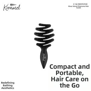 KRRAMEL | Convenient Mini Boar Bristle Comb