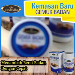 GEMUK BADAN Binasyifa Herbal: Kapsul Penggemuk Berat Badan Alami & Garansi ORI