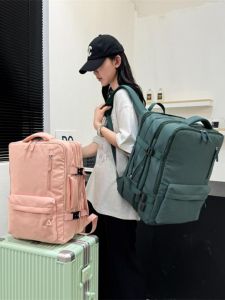 กระเป๋าเป้สะพายหลังใส่โน้ตบุ๊กความจุขนาดใหญ่แบบยกระดับ กระเป๋าใส่ของสำหรับเดินทางแบบลำลอง กระเป๋าใส่ของแบบมีช่องเก็บหลายชั้น กระเป๋าใส่ของสำหรับนักเรียน