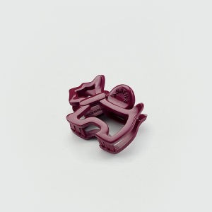 AGATHA | Burgundy Series Puppy Design Hair Clips