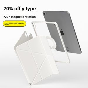 Zoyu | 3-Fold Y-Shaped Rotatable Magnetic iPad Pro 10th Gen & iPad Air 5 & iPad mini 7 Case