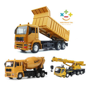 2.4G Mobil Remote Control Besar Diecast Model Paduan Simulasi Kendaraan Bulldozer Wheel Loader Excavator Mainan Anak