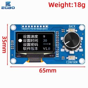 1 ~ 2 Chiếc 0.96/1.3 Inch SSD1306 SH1106 Trắng Màn Hình Hiển Thị OLED Với EC11 Bộ Mã Hóa Quay Mô Đun Giao Diện IIC Cho Arduino