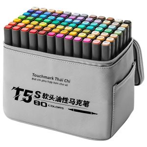 Touch mark | Art Dedicated Quick-Drying Stackable Dual-Soft Tip Markers