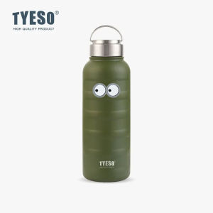 TYESO | Tyeso 1000ml Vacuum Flasks With Eye Stainless Steel Thermos Mug Thermal Tumbler Drinks Cup Portable Water Bottle Thermoses