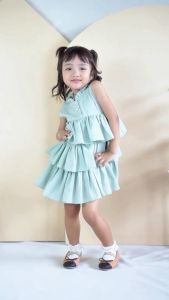 Helena Dress COD Dress Lapis Import Premium Dress Pesta Anak Usia 1-5 Tahun