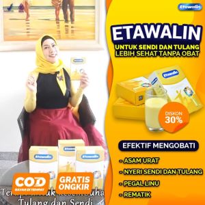 Etawalin Paket 3 Box Susu Kambing Etawa Premium Mengobati Nyeri Sendi dan Asam Urat Isi 200 Gram