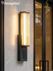 HONGDILAI | Outdoor Waterproof Solar Wall Light