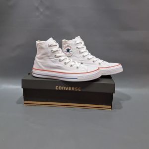 SEPATU CNVR CT ALL STAR HIGH PUTIH BIRU MERAH 36-43 SNEAKERS PUTIH