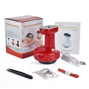 Hailicare | Electric Cupping Massage Apparatus Vacuum Suction Cup 2 Gears Gua Sha Scraping Device Meridian Fat Burning