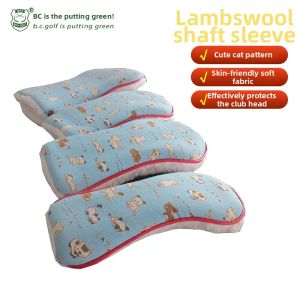 B·C·GOLF | Gender-neutral Cartoon and Plush Wood Club Covers Putter Cover