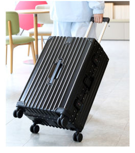 Durable Hard Case Polycarbonate Luggage Wear-Resistant Suitcase Anti-Crack Anti-Scratch TSA LOCK