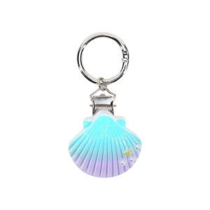 Seashell/Starfish Hat Clip For Travel On BagAnti-Loss Hat Holder For Hanging Sunglasses StorageBag Accessory Key Ring Pendants