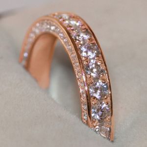 Huitan Luxury Trendy Promise CZ Rings for Women Simple Versatile Wedding Bands Fashion Rings Luxury Proposal Engage Accessories