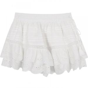 Summer New White A-Line Mini Skirt